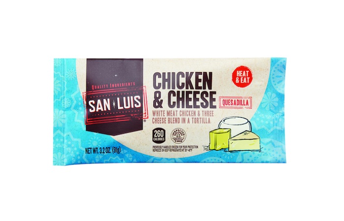 San luis chicken & cheese quesadilla 3.2oz