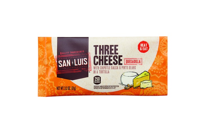 San luis three cheese quesadilla 3.2oz