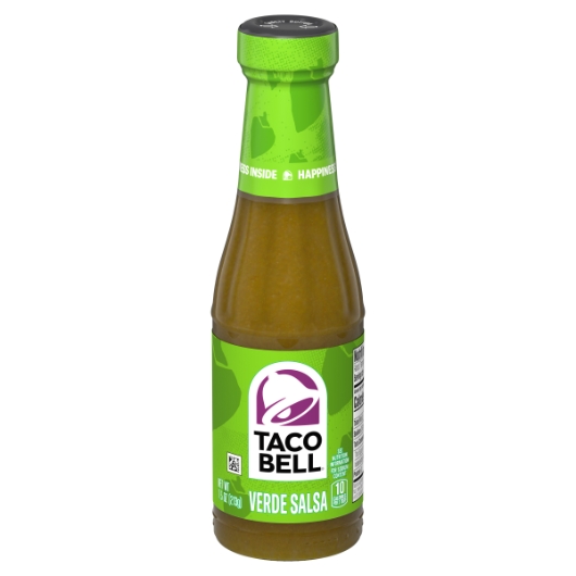 Taco bell verde salsa sauce 7.5oz
