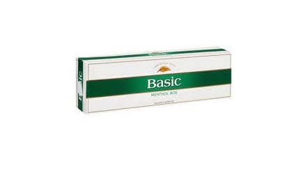 Basic menthol box 10/20pk