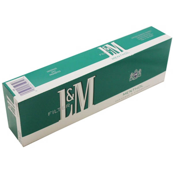 L&m menthol box