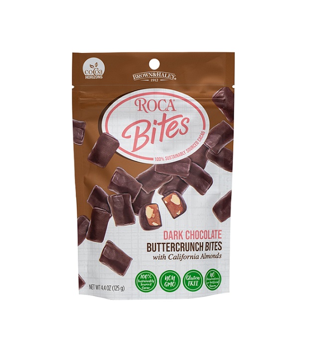 Roca dark chocolate bites reaselable h/b 4.4oz