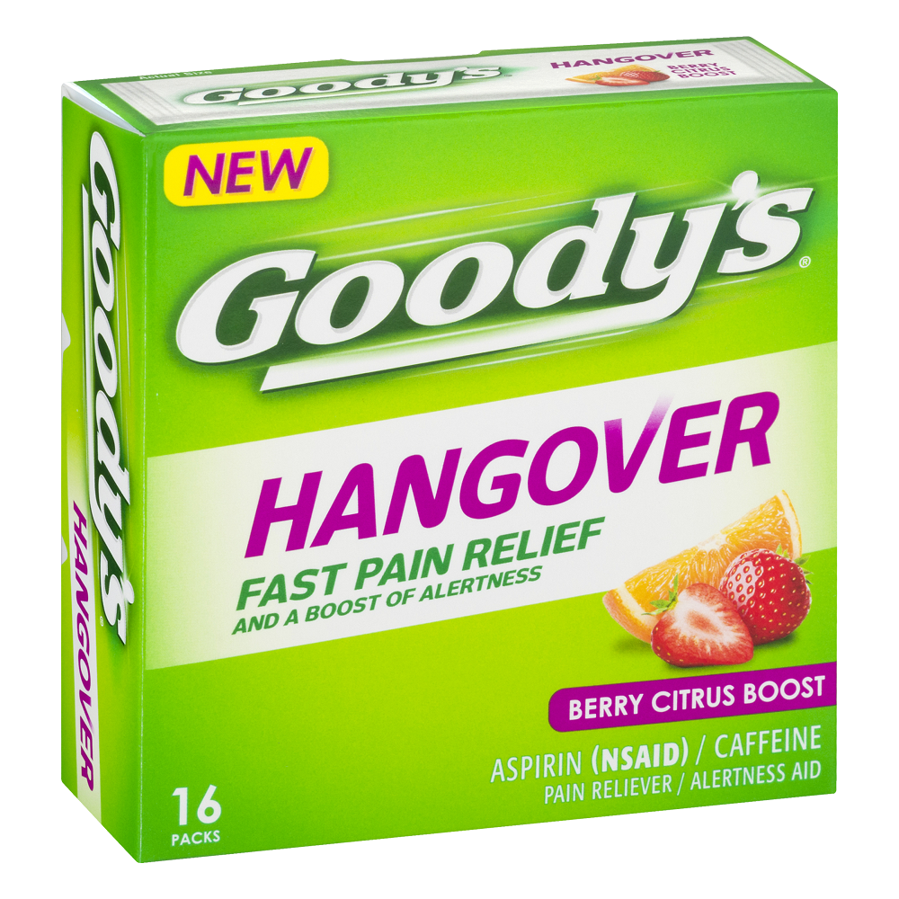 Goody`s berry citrus hangover powder 16ct