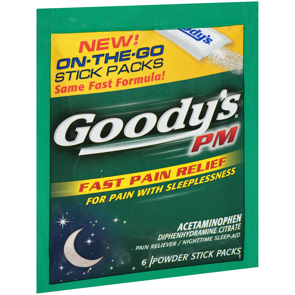 Goody`s pm powder 12/6ct