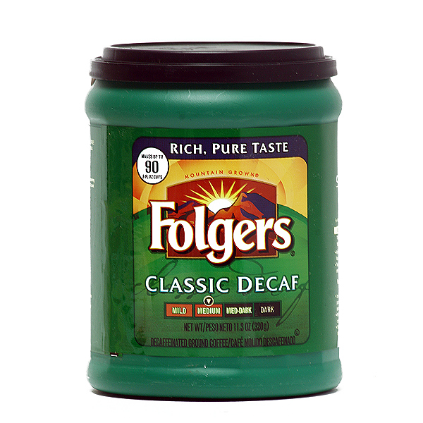 FOLGERS COFFEE CLASSIC DECAF 11.3OZ - Breakfast - Home Goods & Grocery ...