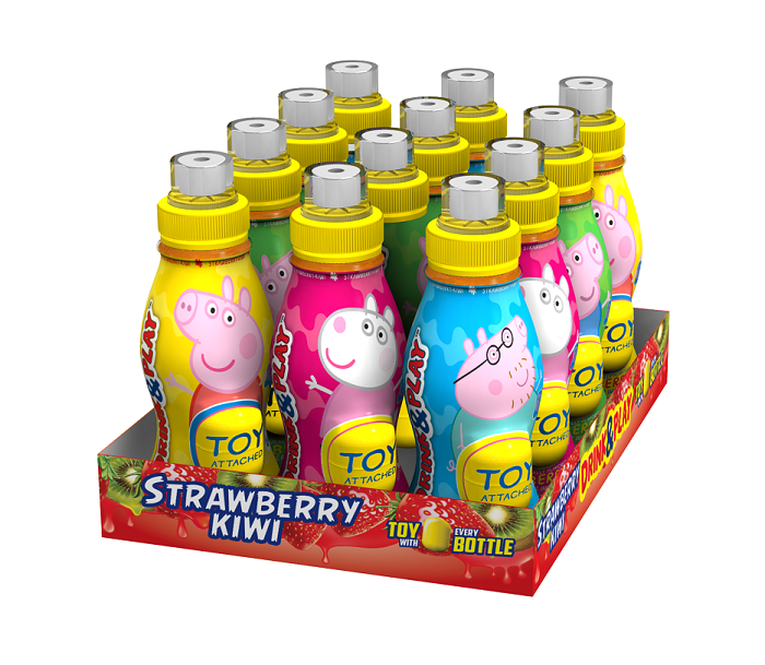 Surprise drink strawbry kiw mix with toy 12ct 10oz