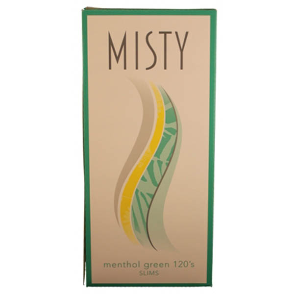 Misty menthol green 120 box