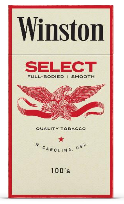 Winston select red 100 box