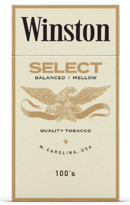 Winston select gold100  box