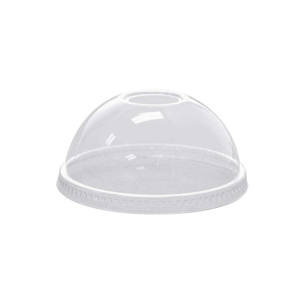 Ptm clear dome lid 12/100ct