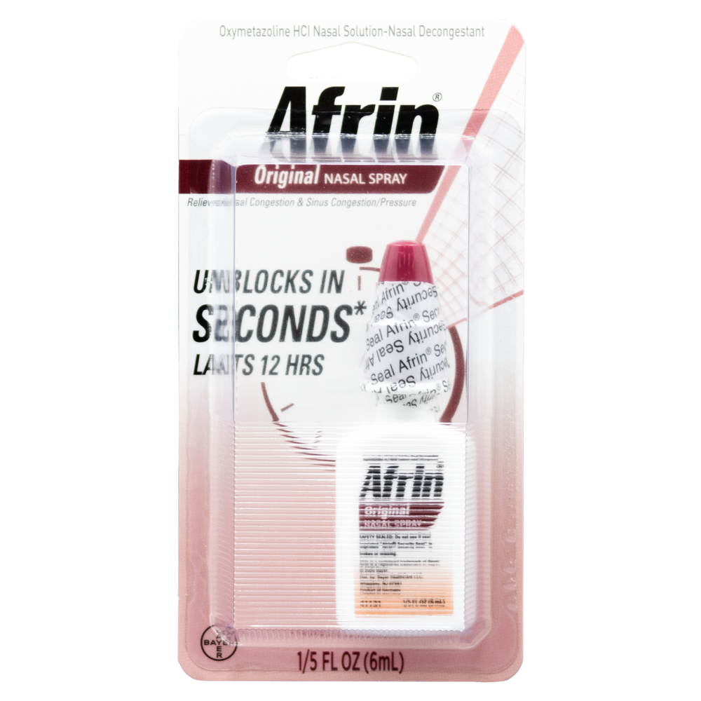 Afrin original nasal spray 12ct 6ml
