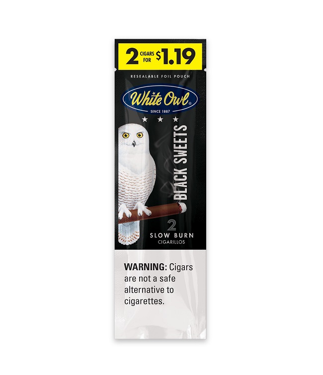 White owl black sweets 2/$1.19 f.p 30/2pk