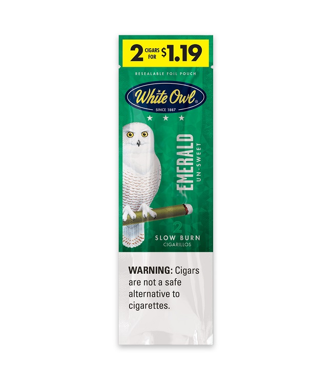 White owl emerald 2/$1.19 f.p 30/2pk