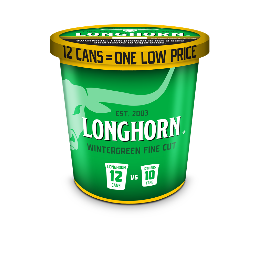 Longhorn fc wintergreen tub 14.4oz
