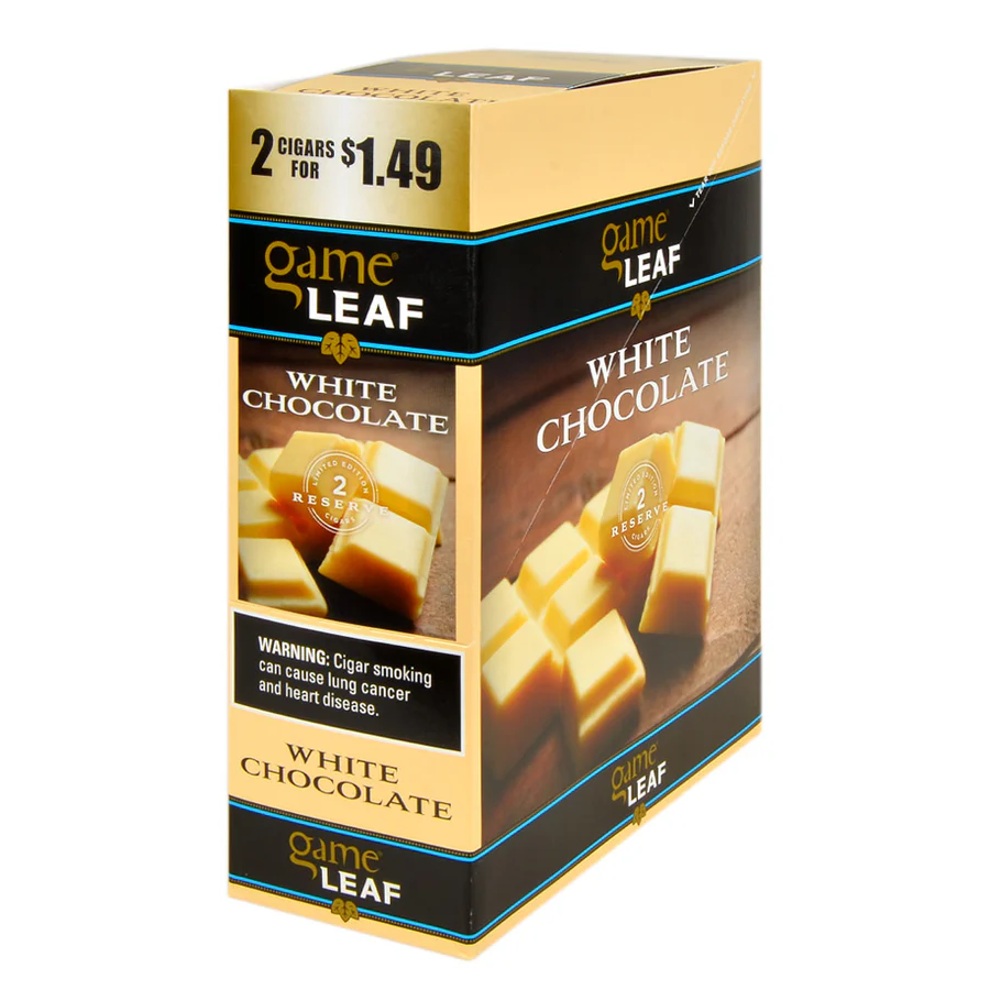 Game leaf white chocolate 2/$1.4915/2pk