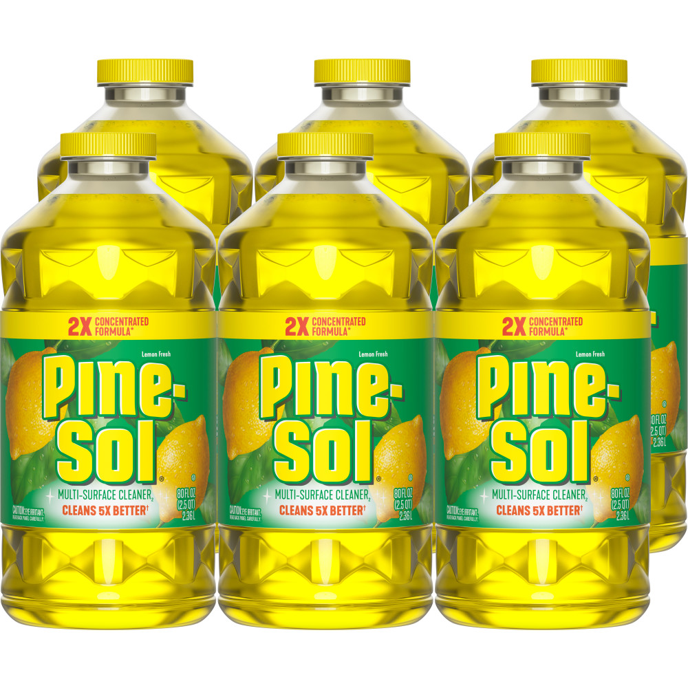 Pine sol lemon citric acid 80oz