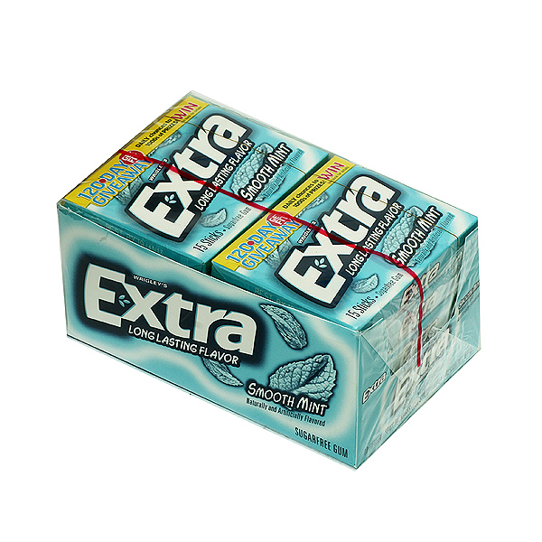 EXTRA SMOOTH MINT 10CT - Gum - Candy, Mints & Gums - Texas Wholesale