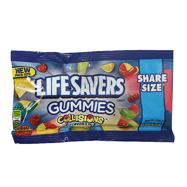 LIFE SAVERS GUMMIES COLLISION SHARE SIZE 15ct - Non-Chocolate - Candy ...