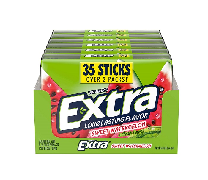 Extra watermelon mega pack 6ct