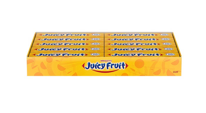 Juicy fruit $0.50 40ct
