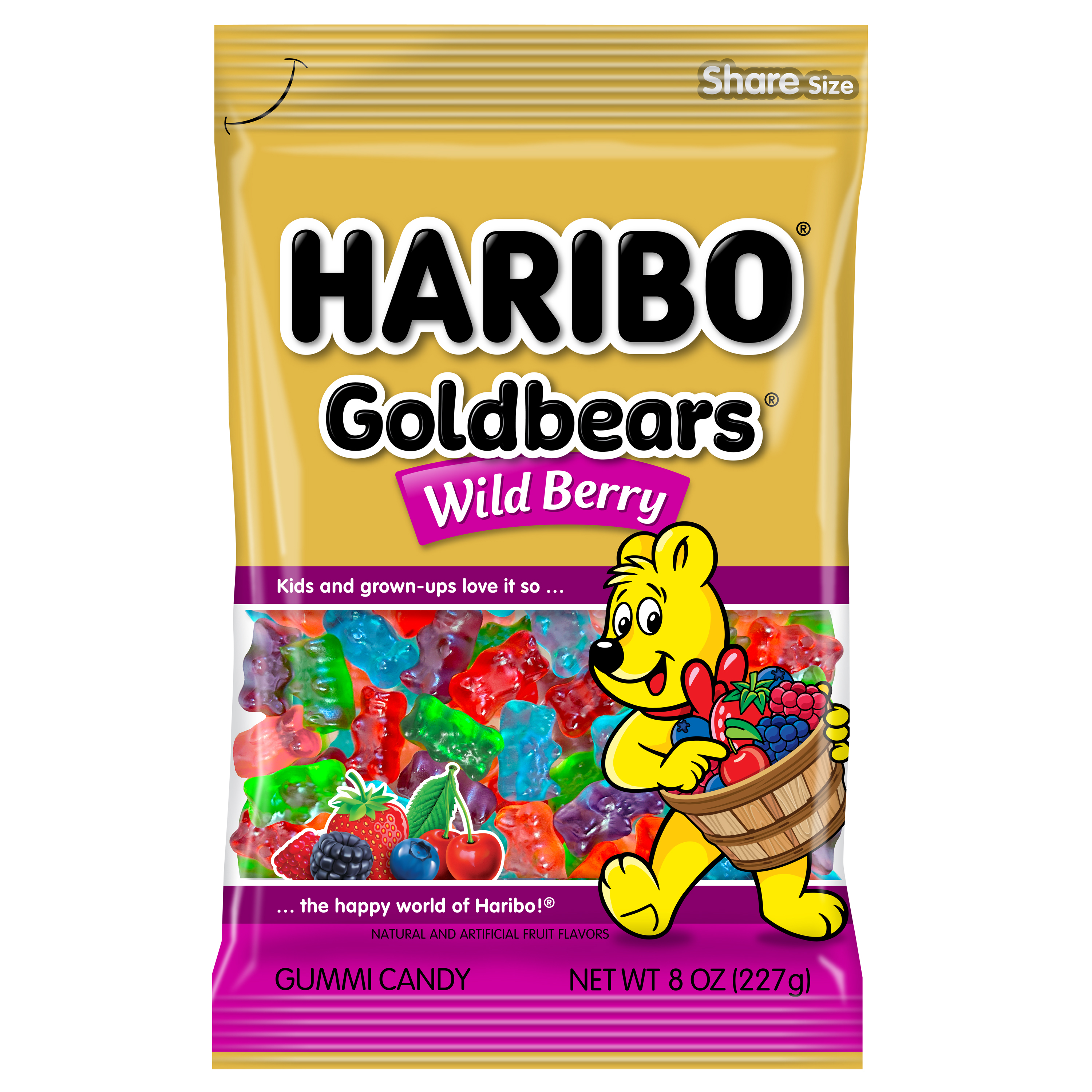 Haribo goldbears wilde berry 12ct 5oz