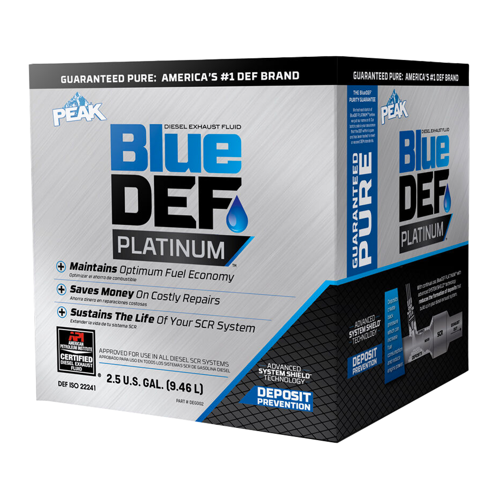 Peak blue def diesel fluid platinum 2.5gal