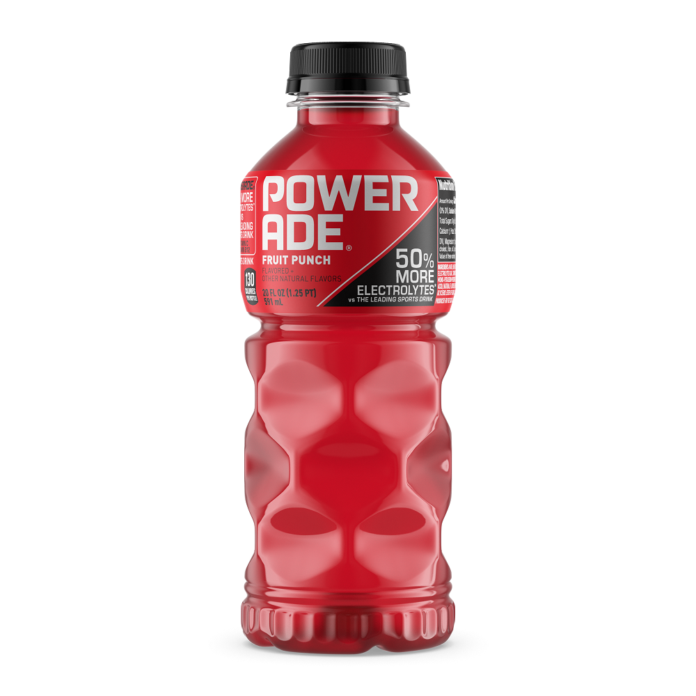 Powerade fruit punch 24ct 20oz