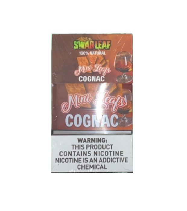 Swag cut cognac cigar wraps 8/5pk