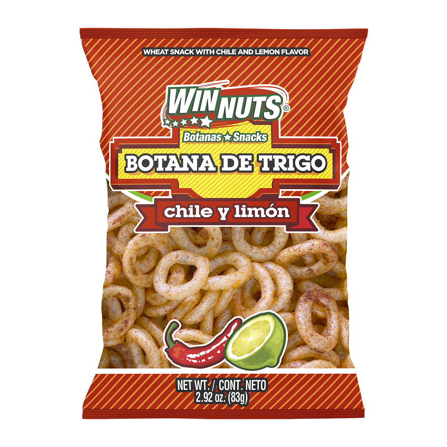 Winnuts donita chile y limÓn 2.92oz