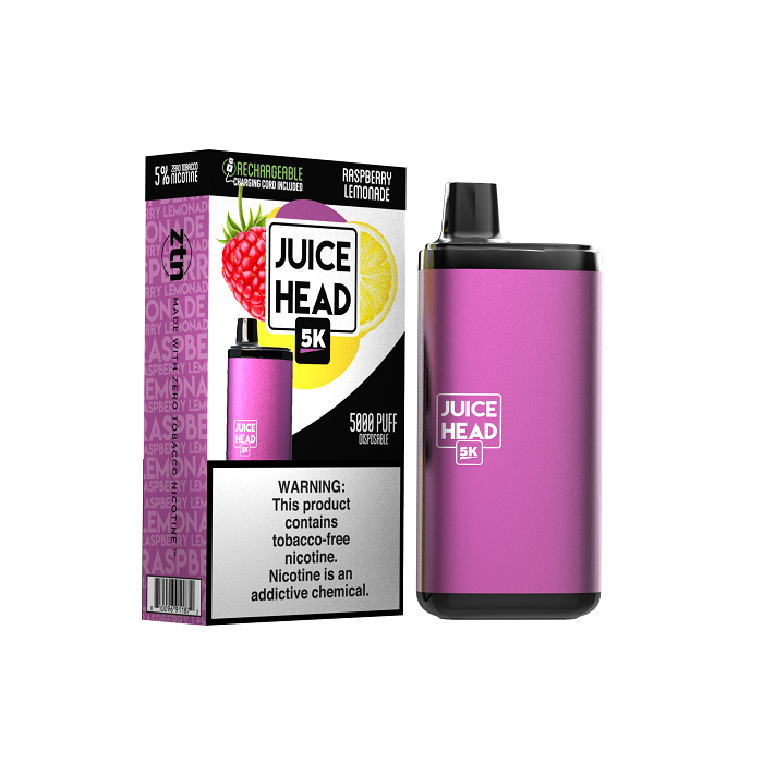 Juice head raspberry lemonade 5k disposible 10ct