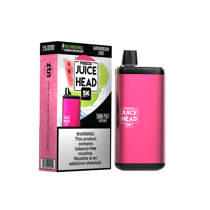 Juice head watrmln lime 5k freeze disposible 10ct