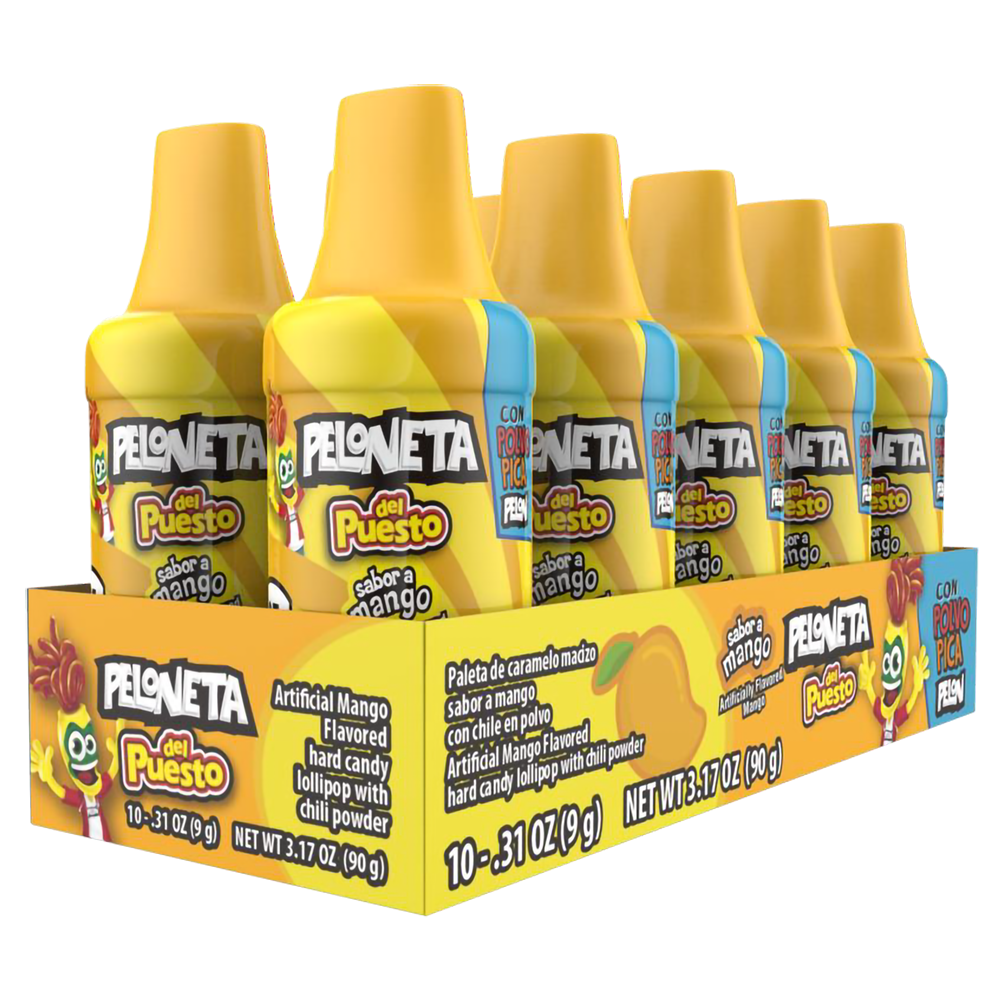 Peloneta del puesto mango candy 10ct 3.1oz