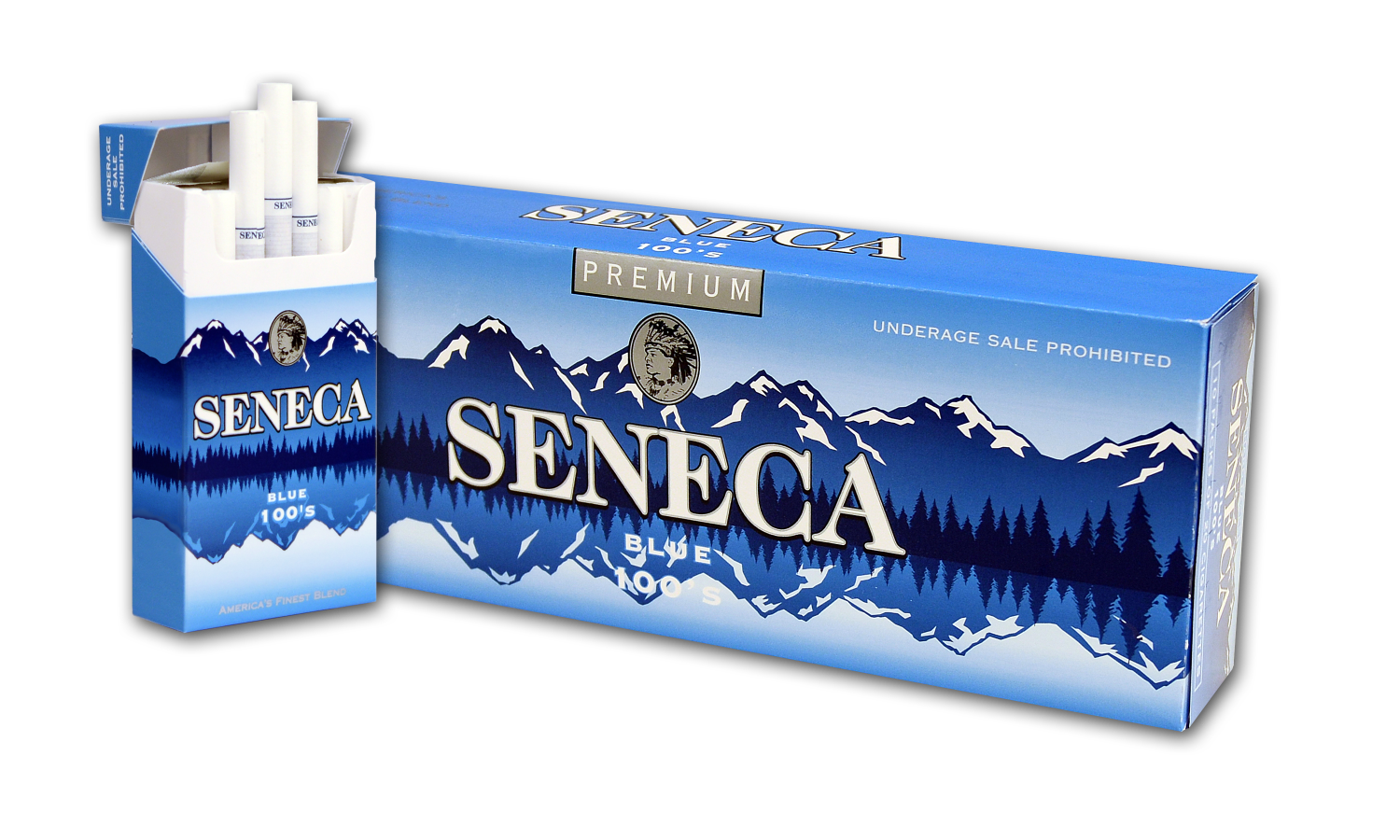 Seneca blue box