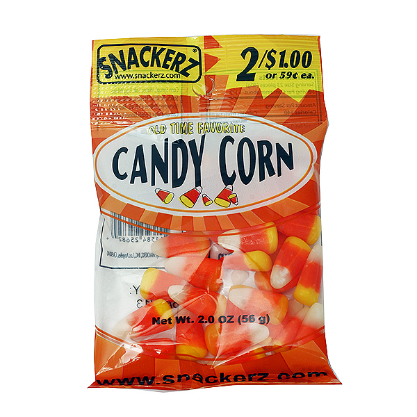 SNACKERZ CANDY CORN - 2 for $1 Bags - Candy, Mints - Texas Wholesale