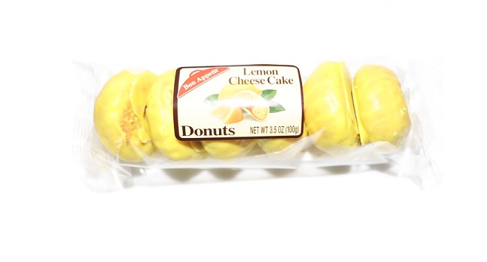Bon apetit lemon cheese cake donuts 6ct