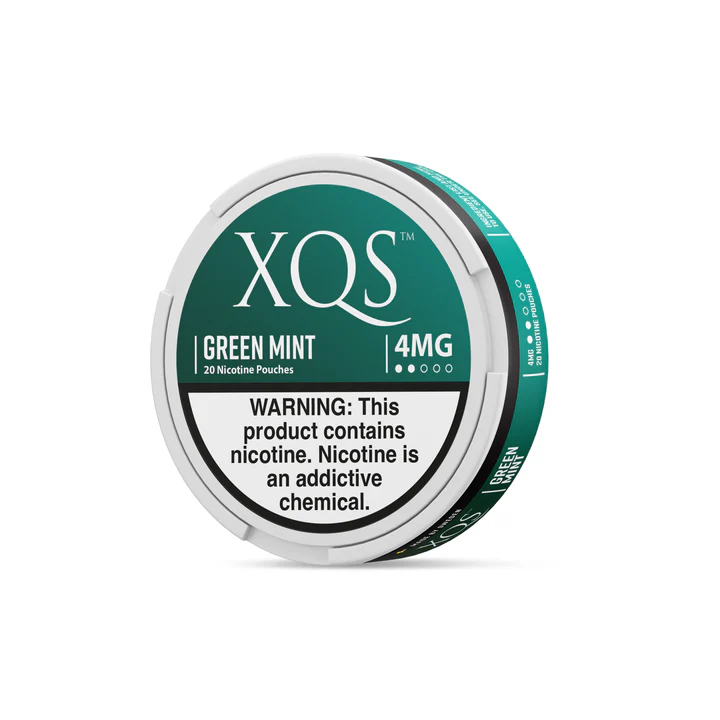 Xqs green mint 4mg nicotine pouch