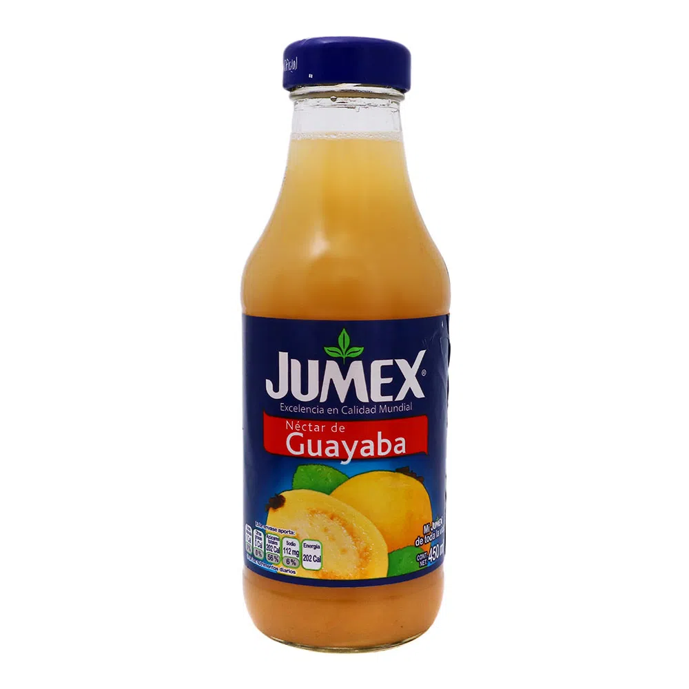 Jumex guayaba vidrio 12ct 413ml