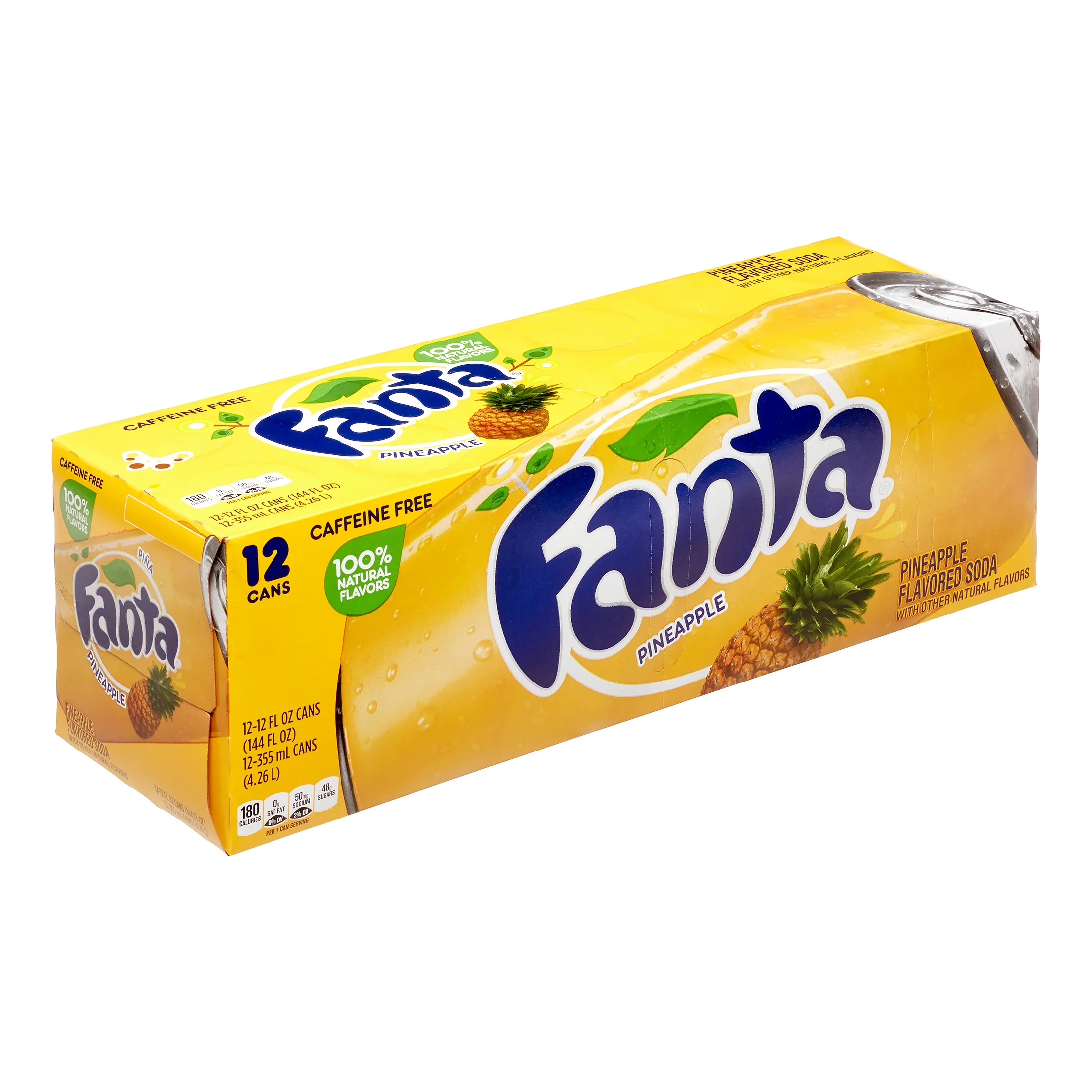 Fanta pineapple 12ct 12oz