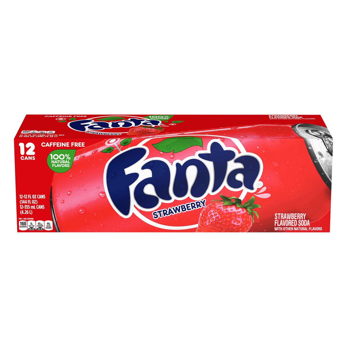 Fanta strawberry 12ct 12oz