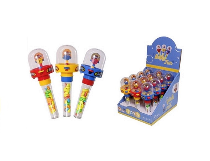 7s basketball game toy candy 12ct