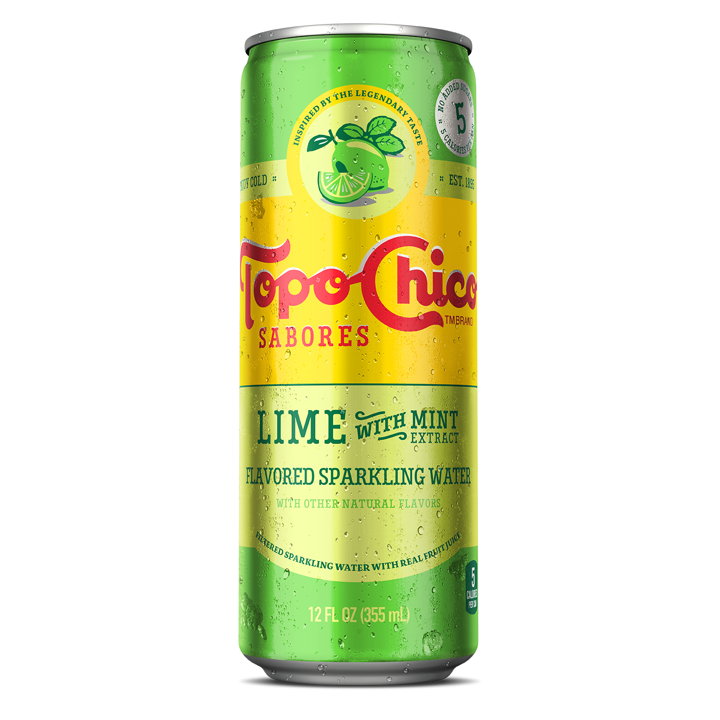 Topochico lime with mint sabores can 8ct 12oz