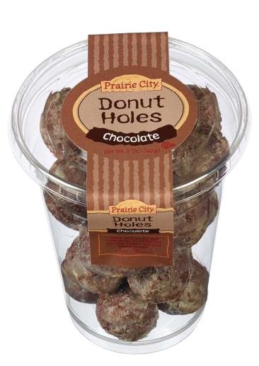 Prairie city chocolate donut holes 5oz