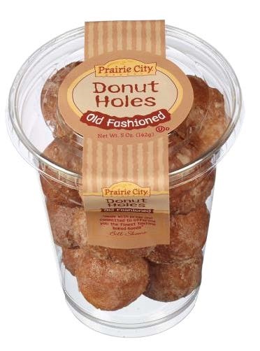 Prairie city old fashioned donut hole 5oz