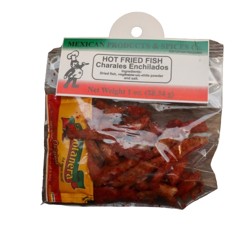 Mexican co. hot fried fish enchilados 1oz