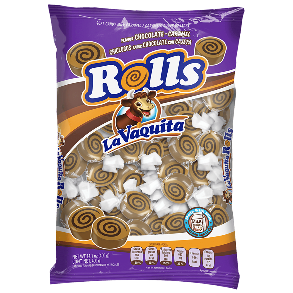 Canel`s la vaquita chocolate caramel rolls 11.0oz