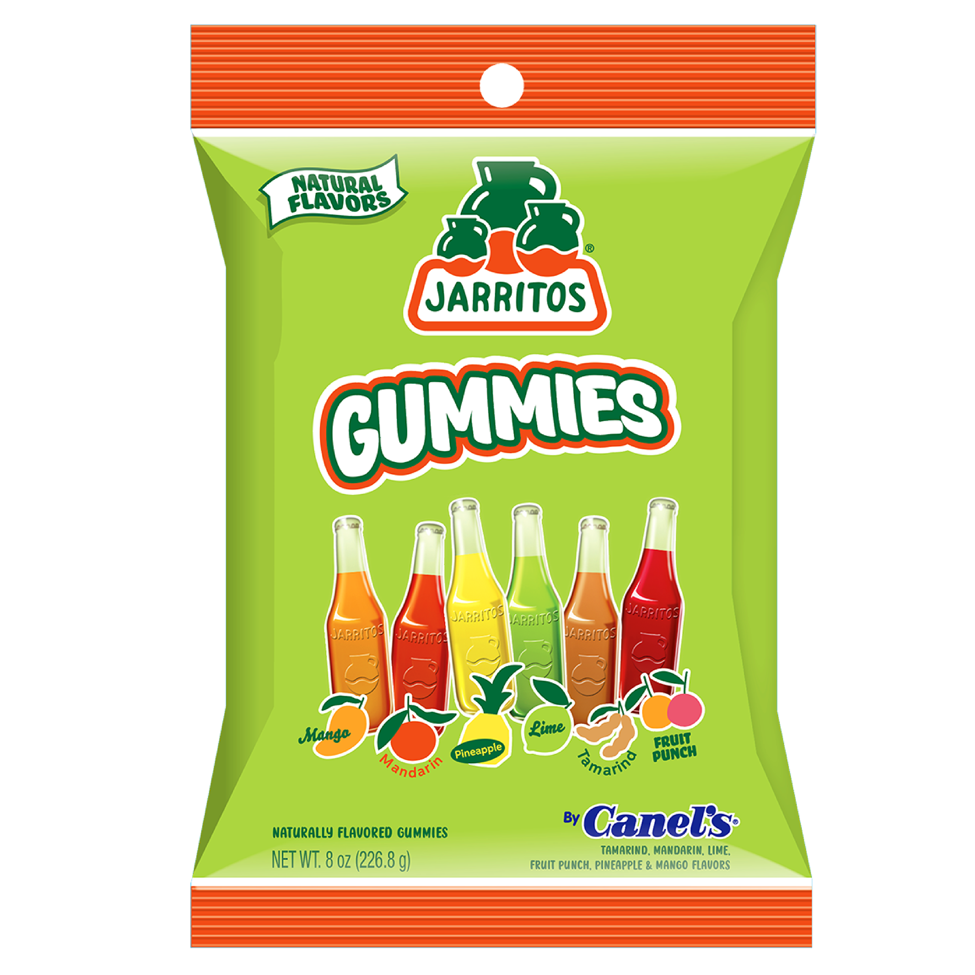 Canel`s jarritos mix flavors gummies 8.0oz