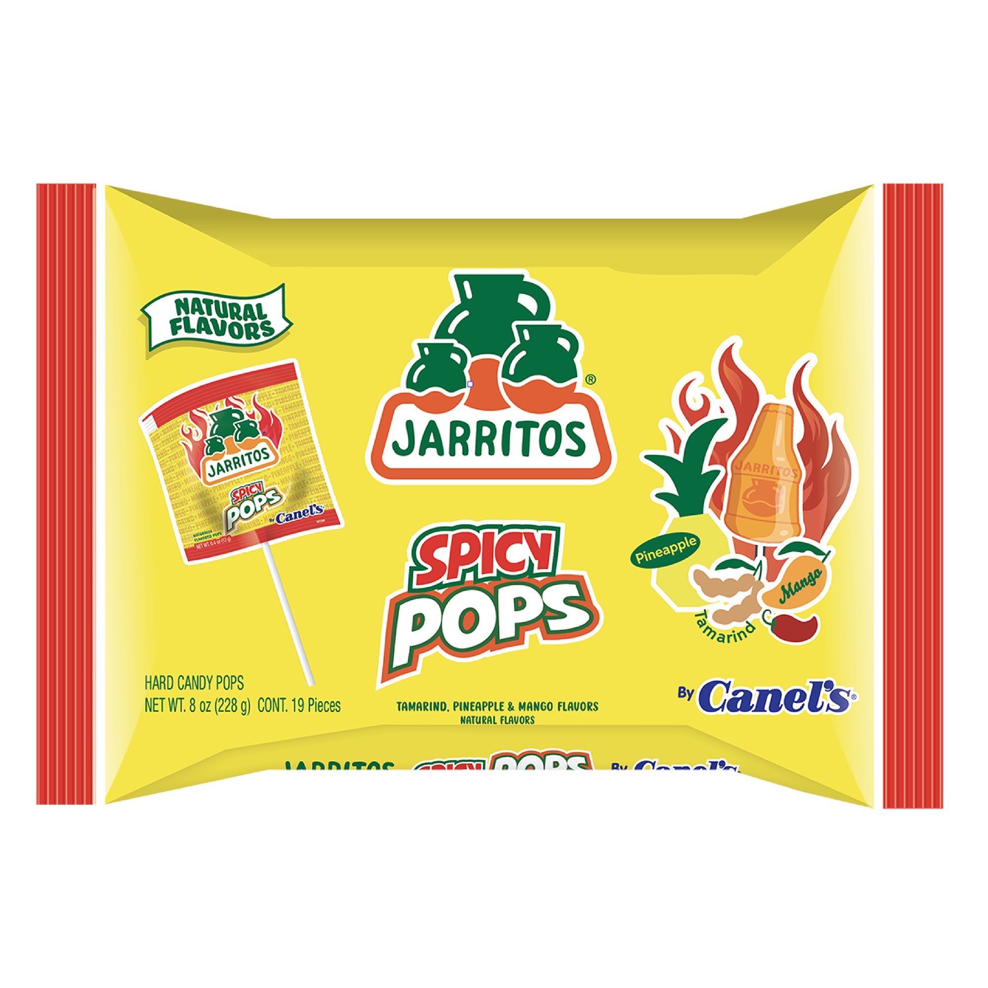 Canel's jarritos spicy mix flavors pops 19ct 8.0oz