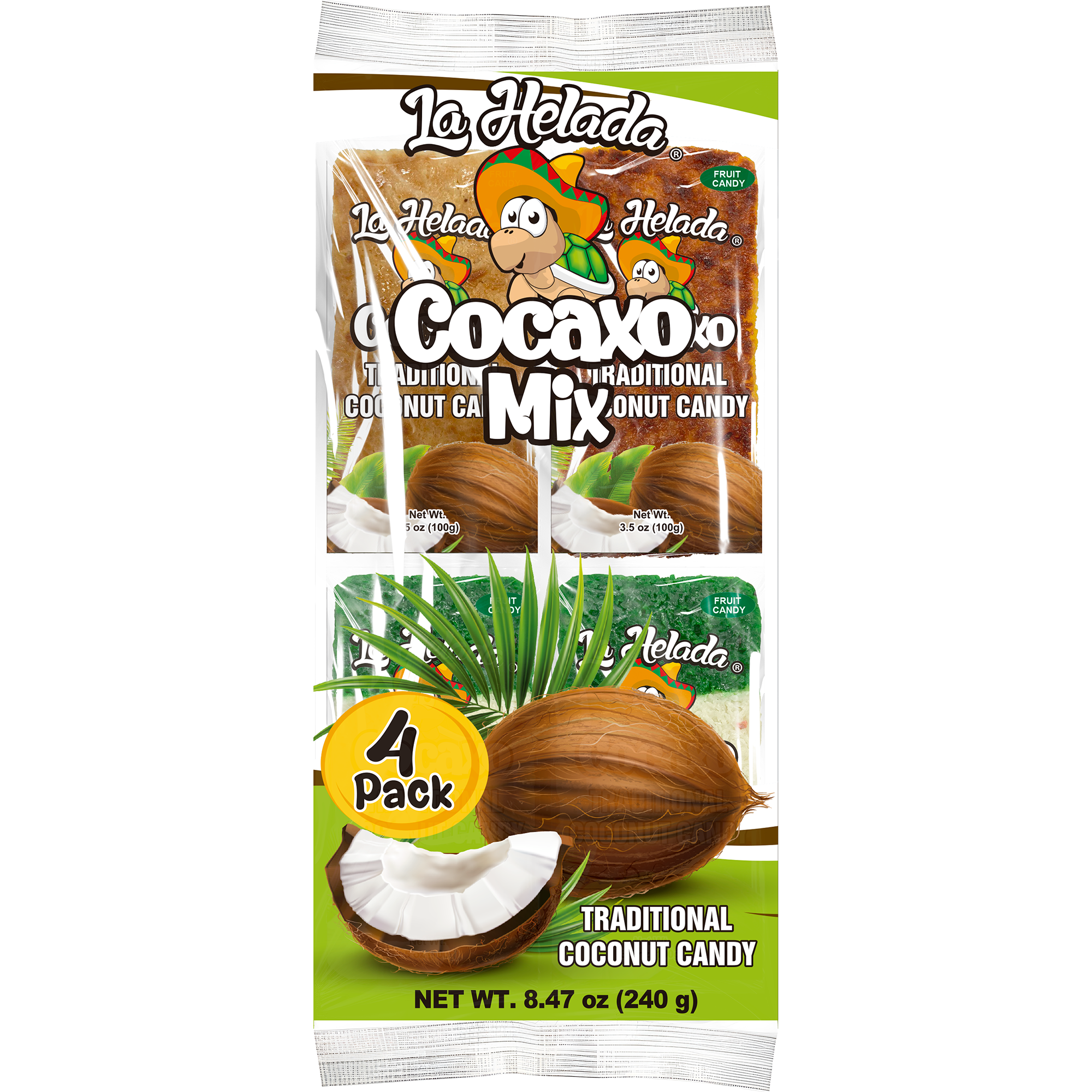 La helada cocaxo mix coconut candy 4ct 14.1oz