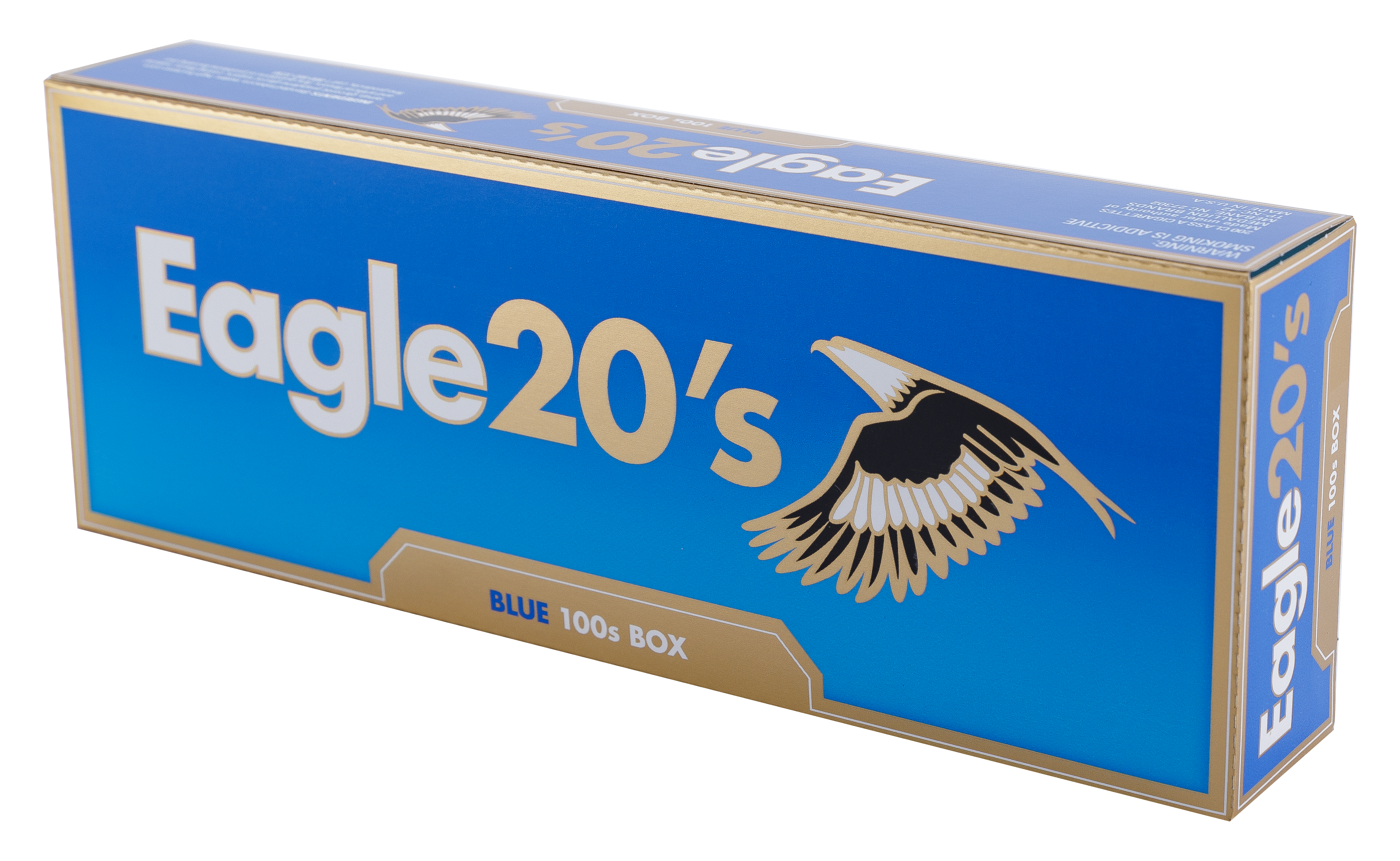 Eagle 20`s blue 100 box 20/10pk