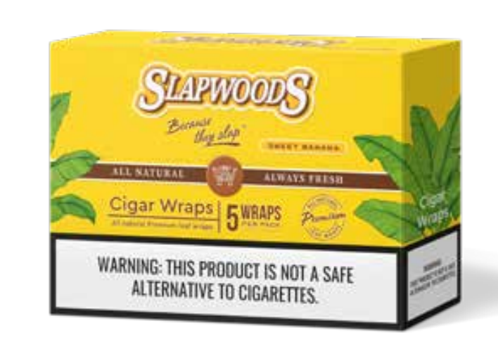 Slapwoods banana cigar wraps $6.99 10ct